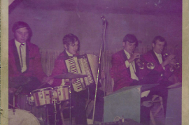 1978 Leithatal Buam W. Dürr, P. Unger, J. Sochr, E. Dürr, Kirtag Gattendorf Katona 40LB