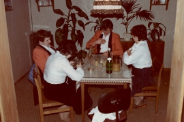 1982 Leithatal Buam Silvester in Gattendorf die Nachbesprechung  44DW