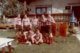1983 Leithatal Buam Frühschoppen beim Kaipla 48DW