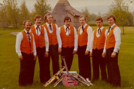 1980 Leithatal Buam in Purbach Ewald, Paul, Werner, Johann, Erich, Hans, Stefan 78LB