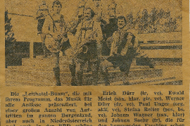 1978 Leithatal Buam Johann, Stefan, Werner, Ewald, Hans, Erich, Paul, 81LB