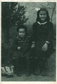 1940er Johanna Szigeti und Elisabeth Mittasch 56LEH