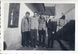 1950er Andreas Rosner, Gernot Ranitsch, Willi Ranitsch, Gerhard Rappold (Blitz) 88R