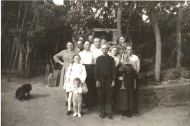 1937 Familienfoto Amri, Fehrland (14AH)