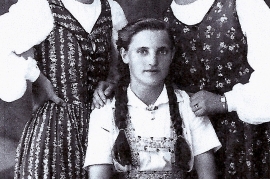 1935 ol. M. Leithner, E. Leithner, u. Emma Fanzler 5SM