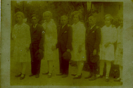 1929 2.v.l. Johann Schneemayer,??, 9SCHP