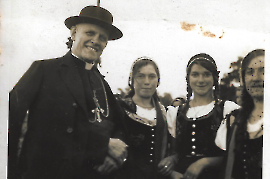 1938 Kardinal Innitzer, Katharina, Resi, Maria Weintritt 10ZWE