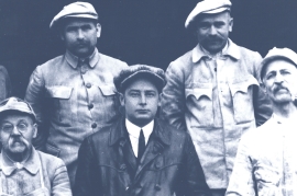 1945 Gschirrhauer, Matthias Horvath (Moritz), F. Götz, Matthias Hiermann, Hr. Hamedler (Gattendorf) 161GÖ