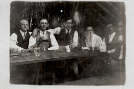 1940er v.l. Paul Ebner, Johann Beck (Schneida) 19LAG