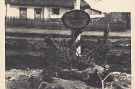 1943 Josef Ranitsch Grabstelle Russland Komaritschi 209RW