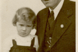 1943 Th. mit Papa L. Muth 45PMI