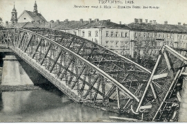 1940er 3.Mai Brücke in Przemysl Polen 48DM