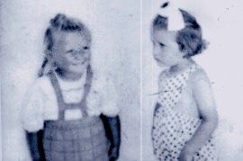 1940er Magdalena Bauhofer (Schmitzhofer), Hanelore Müllner (Bachmayer) 55BAUM