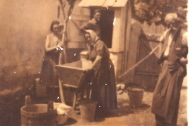 1940er 70 Waschtag bei Fam. Niedermayer
