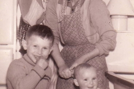 1950er L. Hiermann in der Wanne 12HL