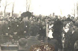 1953 Begräbnis M. Theuer 31SO