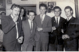 1950er J. Massl, A. Kurucz, H. Heidovitsch, Sandor Magyar, Hans Magyar 4HEI