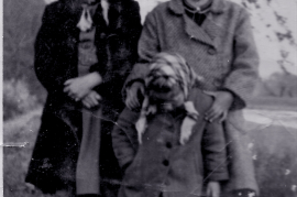 1955 F. Liedl, G. Steinhöfer, vorne I. Liedl 56LÖ