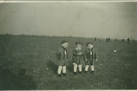 1950er Johann Pamer, Hedwig Zechmeister, Werner Pamer 57PA