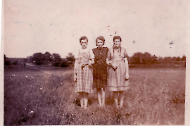 1950er Theresia Weiss, Anna Weiss, ?, 58MIA