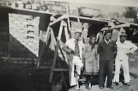 1953 Hausbau Schmitzhofer Mühlgasse 20 O. Thaller, E. M. Schmitzhofer M. Schiermayer  77UNGR