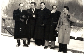1950er P. Milleschitz, A. Ebner, F.Rosner, ...P. Mayerhofer 8MP