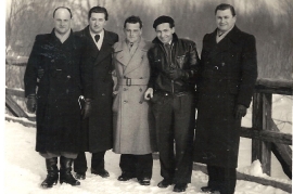 1950er P. Milleschitz, A. Ebner, P. Mayerhofer, J. Zeugner, 9MP
