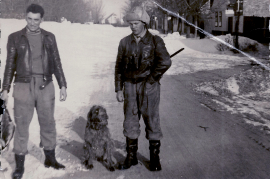 1962 der letzte strenge Winter in der Leithagasse J. Hiermann (Pepsch) Johann Unger 10UNGR