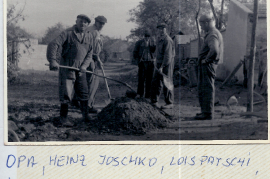 1960er M. Sonnleiner. Joschko Heinz, Lois Strobl (Patschi), J. Harmath, Stefan Lang 126So