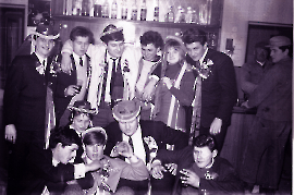 1967 Rekruten Jahrgang 1948 Herbert Pammer, Johann Resch, Julius Braun, Matthias Kaipl, Renate Thell, Rudi Suchy, v. ?, Ewald Metzl, Franz Schiermaier, Josef Horwath, ? (rechts Johann Bruckner u. Herbert Zapfl) 13SUR