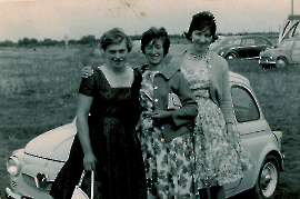 1960er Resi Waldher, Anni Waldher Maria Schuster 14HAFN