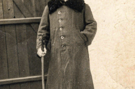 1960er Friedrich Planka, der letzte Nachtwächter von Zurndorf Langegasse 12 14PF