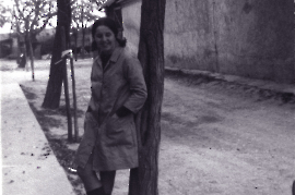 1960er Ingrid Metzl (verh. Horvath), in der Haydngasse 14SZCH