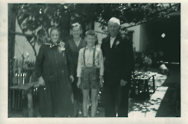 17LEH 1960er Theresia Fischer, Maria Lehner, Matthias Lehner, Johann Fischer 17LEH