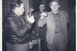 1960er v.l. ?, F. Schicker, M. Dürr 20RM