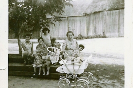 1963 L. Kaipl, Ch. Hareter, R. Fischer, I. Steiner, Fr. Michitsch, Ch. Fischer, R. Michitsch, vorne. Steiner, J. Fischer 26FR