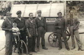 1970er Bauarbeiter M. Theuer, und co. 275PM