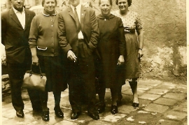 1967 P. Fischer, Fr.Michitsch, J. Rechnitzer, Fr. Rechnitzer, E. Fischer 27FR