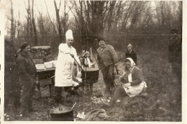 1960er Jagd Feldküche L. Wagner, J. Dürr, ?, W. Macher, G. Unger, 31UNGR