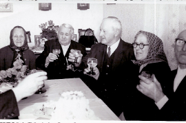 1960er Fr. Fischer, Hr. Fischer, ?, Fr. Ettl, Hr. Ettl 36EDA