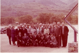 1960er R.Dürr, A.Reif, L.Bauhofer, A.Brunner, J.Meixner, M.Schiessler, J.Fanzler, F,Gstettner, ??, Pamer, Ella Pamer, P.Roth Fr.Roth 3FM