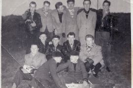 1960er 1.R. W. Amri, M. Hoffmann, W. Pamer, 2.R. J. Kiesler, P. Schmidt, H. Hauptmann, D. Lang, 3.R. F. Hauptmann, A. Siebenstich, Hr. Nicko, M. Kellermann, P. Pamer, Bilo Hiermann 3KP