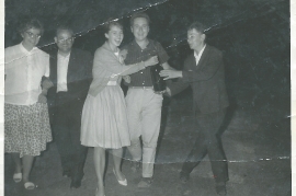 1960er Pfarrer Pausz, r. F. Bruckner 44DM