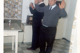 1970er ?, J. Steiner beim Vogeltanz 44HR