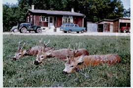 1965 beim Jagdhaus 4UNGR