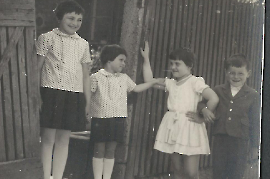 1960er T. Hiermann, G. Hiermann, ?, L. Hiermann jun. 57UP