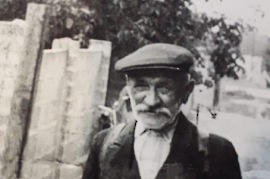 1960er Peter Wenhardt_1886 bis1964 letzter Bewohner der alten Dynamitfabrik  5HOE