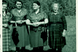 1964 Fr. Samek, E. Pamer, Fr. Haas, Fr. Reif  60PJ