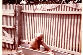 1967er M. Pamer in der Badewanne, 65HM