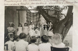 1965 Ein Sonntag Nachmittag. Theaterspiel bei Fa. Wendelin 6WEN